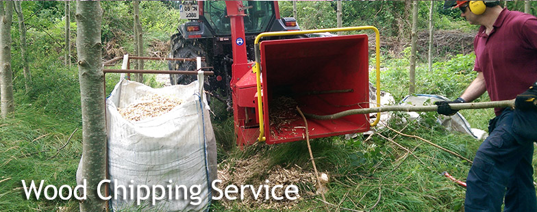 wood chipping service